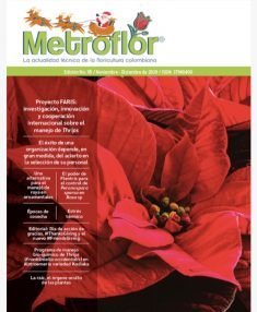 portada de la revista metroflor n. 95