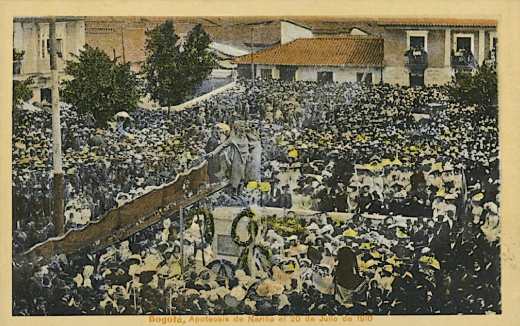 Apoteosis de Nariño el 20 de julio de 1910
