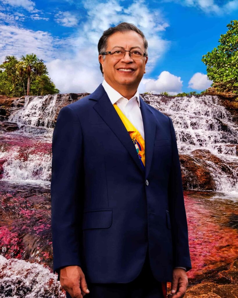 Gustavo Petro, economista y político colombiano, actual presidente de Colombia. 