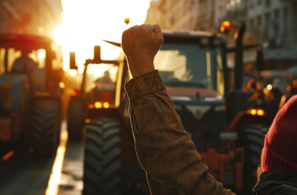 Protestas Green deal en Europa